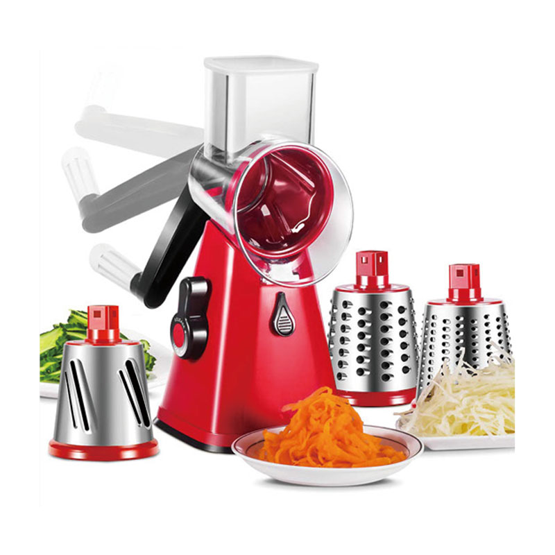 Mechanic drum grater 3 in 1 vegetables slicer