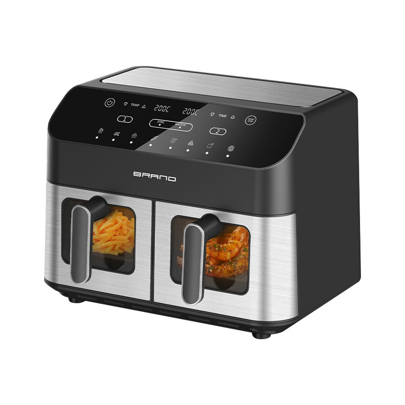 GSE054/GSE054D Dual air fryer 5.5+5.5L dual/single 11L