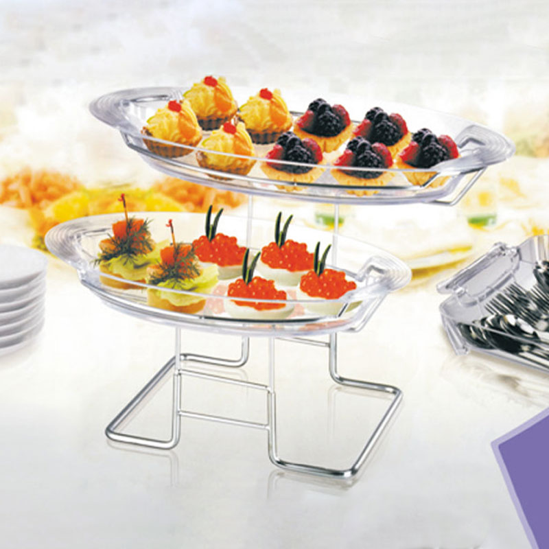 2-Tire Dessert Tray